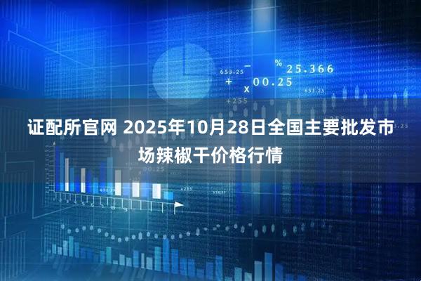 证配所官网 2025年10月28日全国主要批发市场辣椒干价格行情