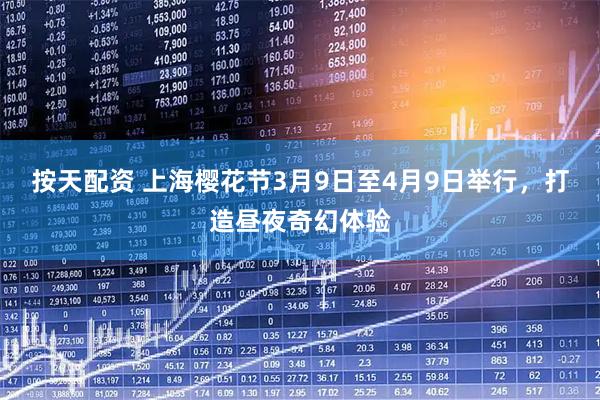按天配资 上海樱花节3月9日至4月9日举行，打造昼夜奇幻体验